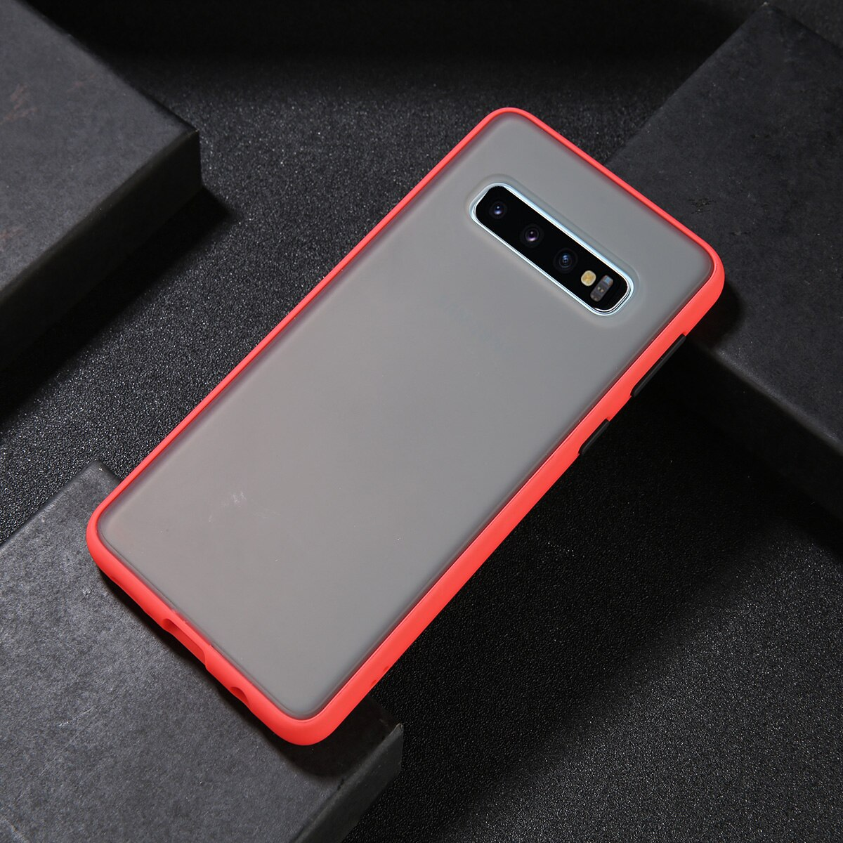 Luxury Shockproof Matte Finish Case for Samsung Galaxy S10