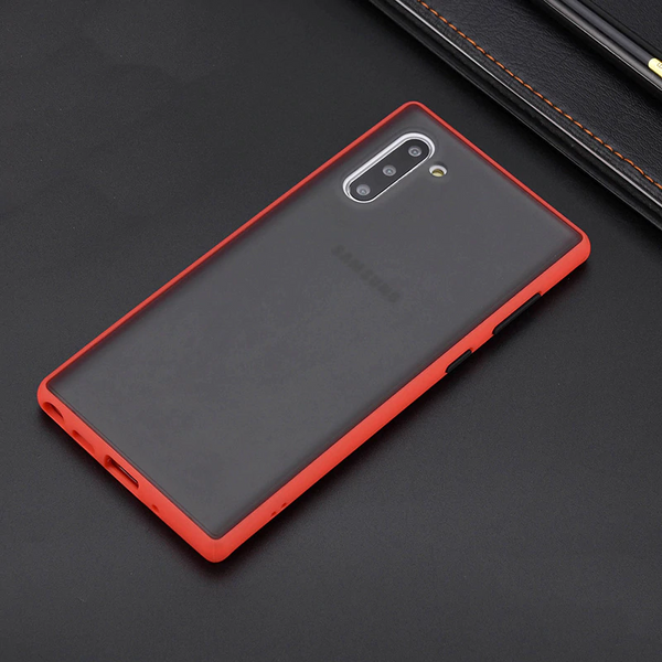 Luxury Shockproof Matte Transparent Case for Samsung Galaxy Note 10