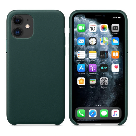 Ultra Thin Leather Case for iPhone 11 With LOGO