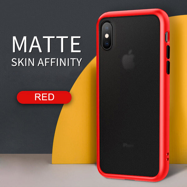 Luxury Shockproof Matte Finish Case for iPhone XS Max