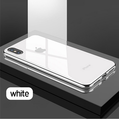 Luxury Electroplating Soft Silicone Matte Finish Case for iPhone X