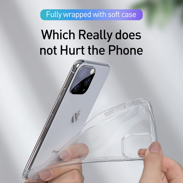 Luxury Ultra Thin Soft TPU Transparent Case for iPhone 11 Pro