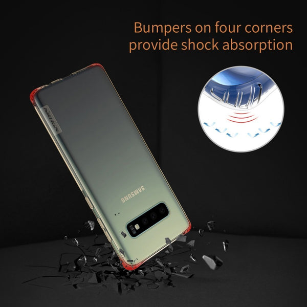 Transparent TPU Silicone Case For Samsung Galaxy S10 Plus