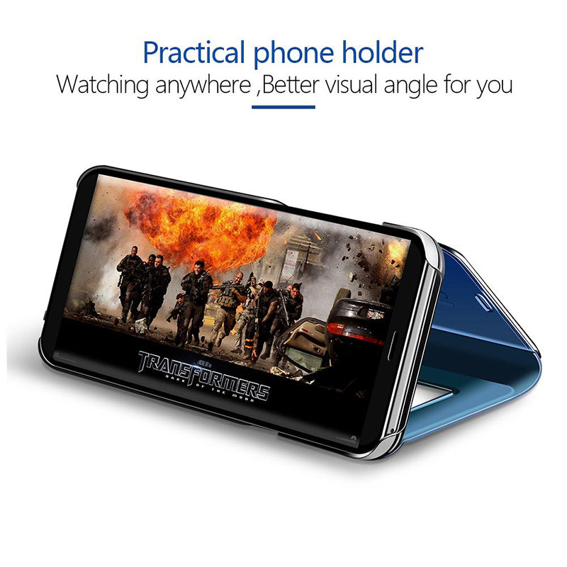 Buy 1 Get 1 Free Mirror Clear View Flip Case Samsung Galaxy A70 [Non-Sensor]