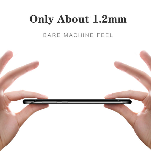 Ultra Thin Frameless Matte Finish Clear Case Samsung Galaxy A70
