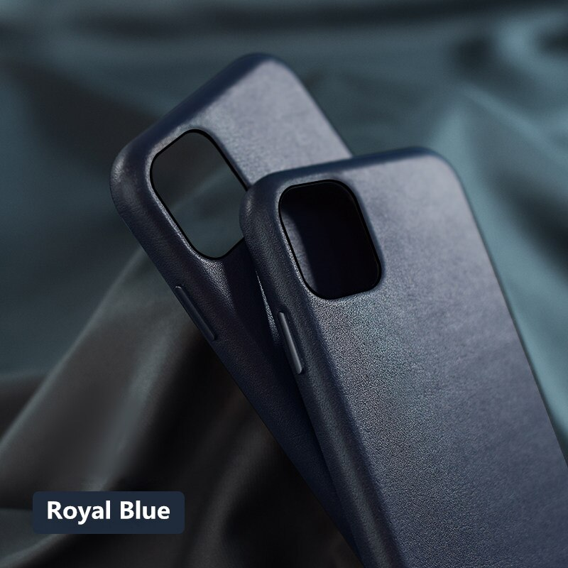 Luxury Genuine Leather Case for iPhone 11 Pro With LOGO