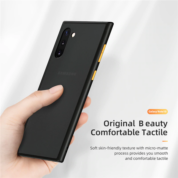 Luxury Shockproof Matte Finish Case for Samsung Galaxy Note 10 Plus