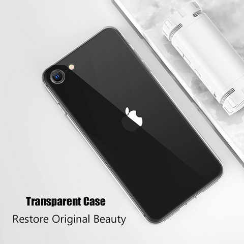 Ultra Thin Soft TPU Clear Case for iPhone SE (2020)