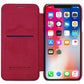 Genuine Leather Flip Case for iPhone X