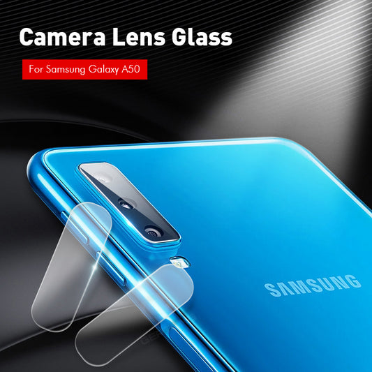 2 In 1 Camera Lens & 9D Tempered Glass Screen Protector for Samsung Galaxy A50