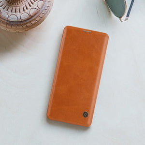 Genuine Leather Flip Case Cover For S10 Plus