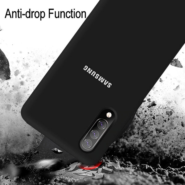 Original Soft Silicone Back Cover for Samsung Galaxy A50