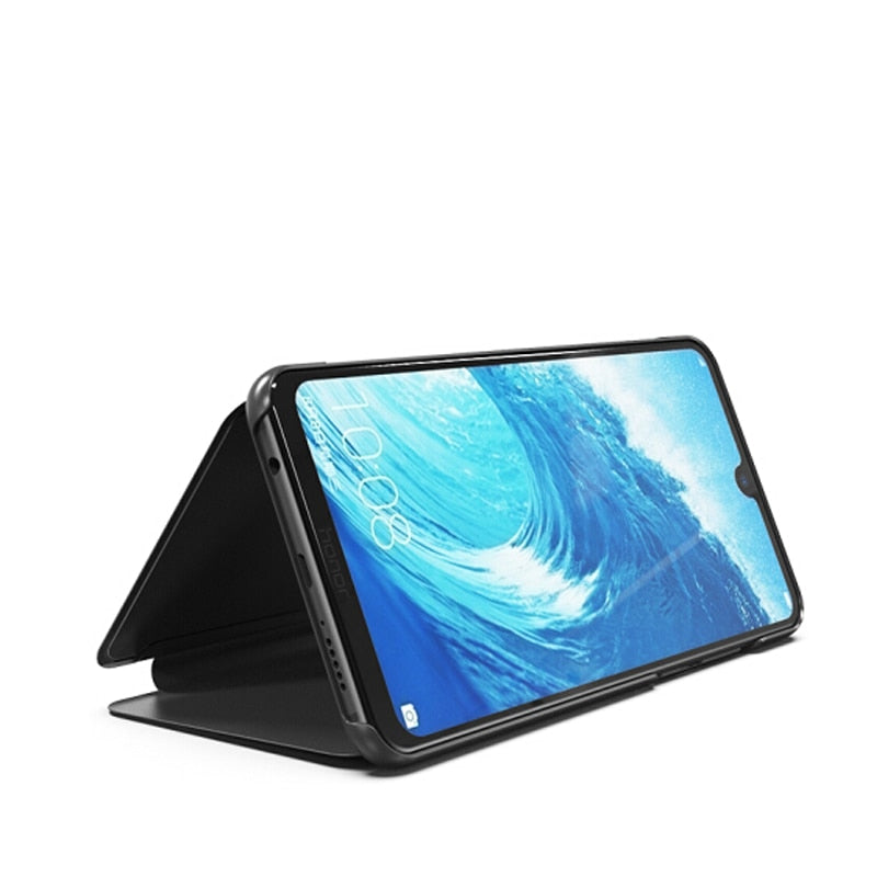 Mirror Clear View Flip Case Samsung Galaxy A30 [Non-Sensor]
