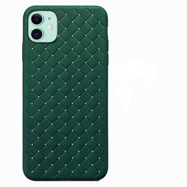 Grid Weaving Pattern Case for iPhone 11