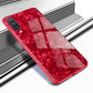 Luxury Marble Pattern Tempered Glass Case for Samsung Galaxy A50