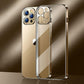 Luxury Plating Transparent Case for iPhone 12 Pro Max