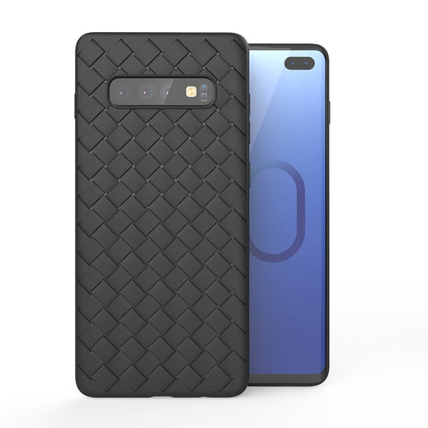 Ultra-Thin Grid Weaving Mobile Case For S10 Plus