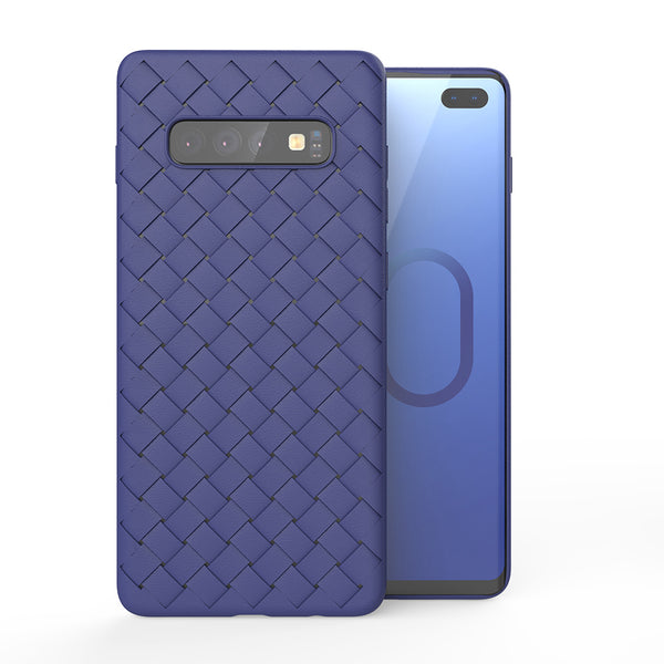 Ultra-Thin Grid Weaving Mobile Case For Samsung Galaxy S10