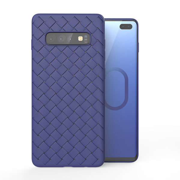 Ultra-Thin Grid Weaving Mobile Case For S10 Plus