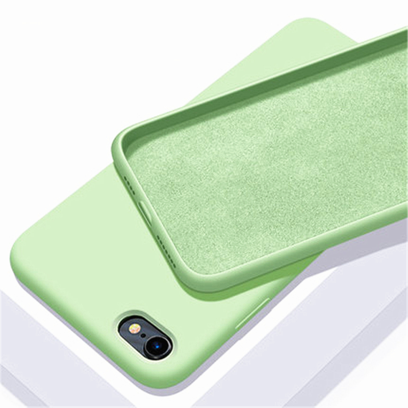 Liquid Silicone Case for iPhone SE (2020) With LOGO