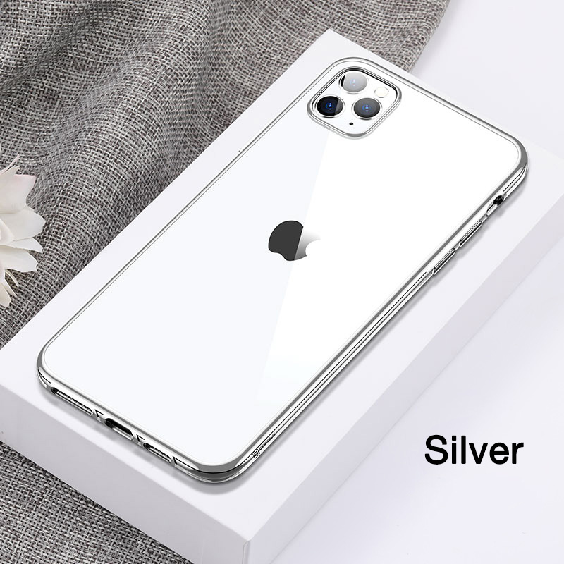 Luxury Soft Silicone Electroplated Case for iPhone 11 Pro