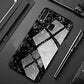 Luxury Marble Pattern Tempered Glass Back Cover for Samsung Galaxy M40