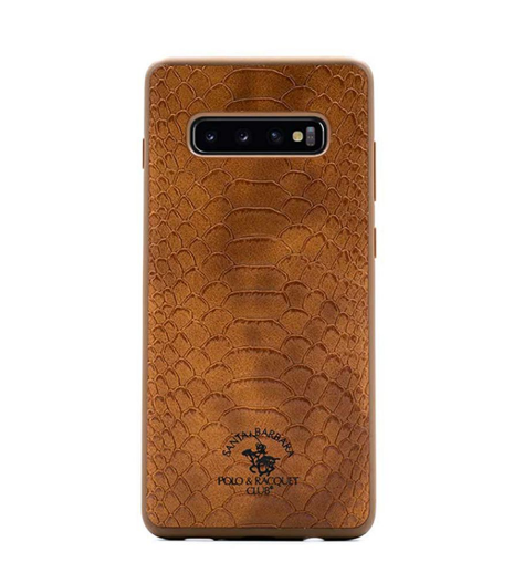 Santa Barbara Polo Premium Quality Leather Case Back Cover For S10