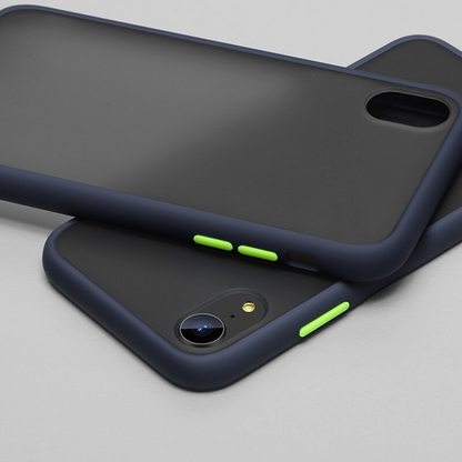 Shockproof Matte Finish Case for iPhone XR