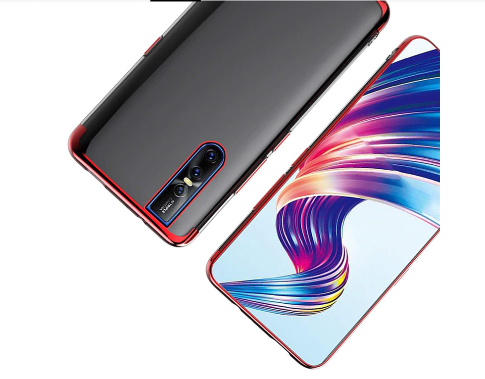 Electroplating Soft Silicone Case for Vivo V15 Pro