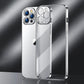Luxury Plating Transparent Case for iPhone 12 Pro Max