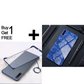 Buy 1 Get 1 Free Luxury Marble Pattern Tempered Glass Case for Samsung Galaxy A30s