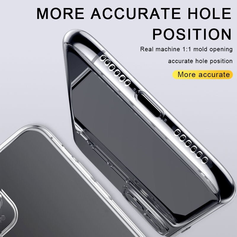 Camera Protection Crystal Clear Hard Case for iPhone 11