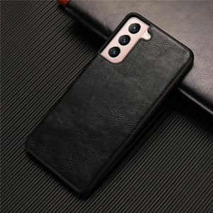 Genuine Leather Case for Galaxy S21