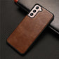 Genuine Leather Case for Galaxy S21