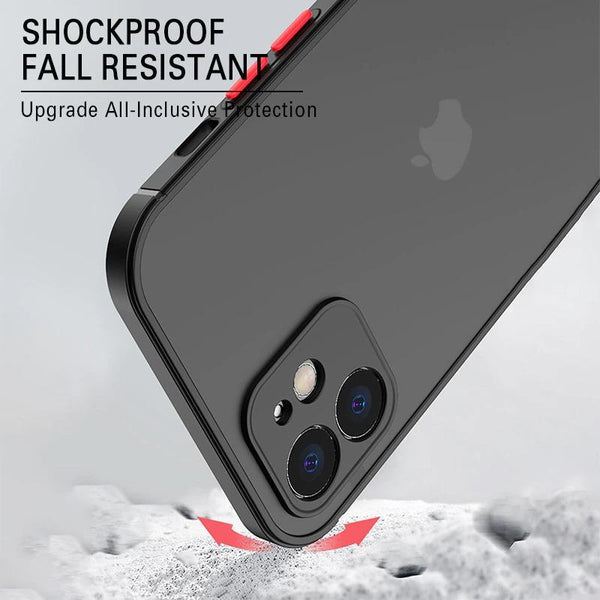 Shockproof Matte Case for iPhone 12