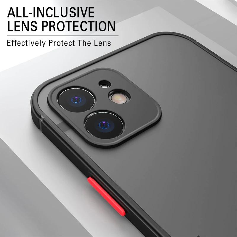 Shockproof Matte Case for iPhone 12