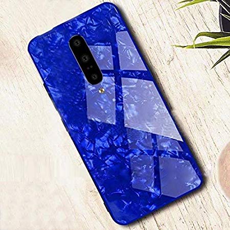 Luxury Marble Pattern Tempered Glass Case for OnePlus 7 Pro