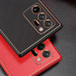 Luxury Gold Electroplated Leather Case for Galaxy Note 20 Ultra