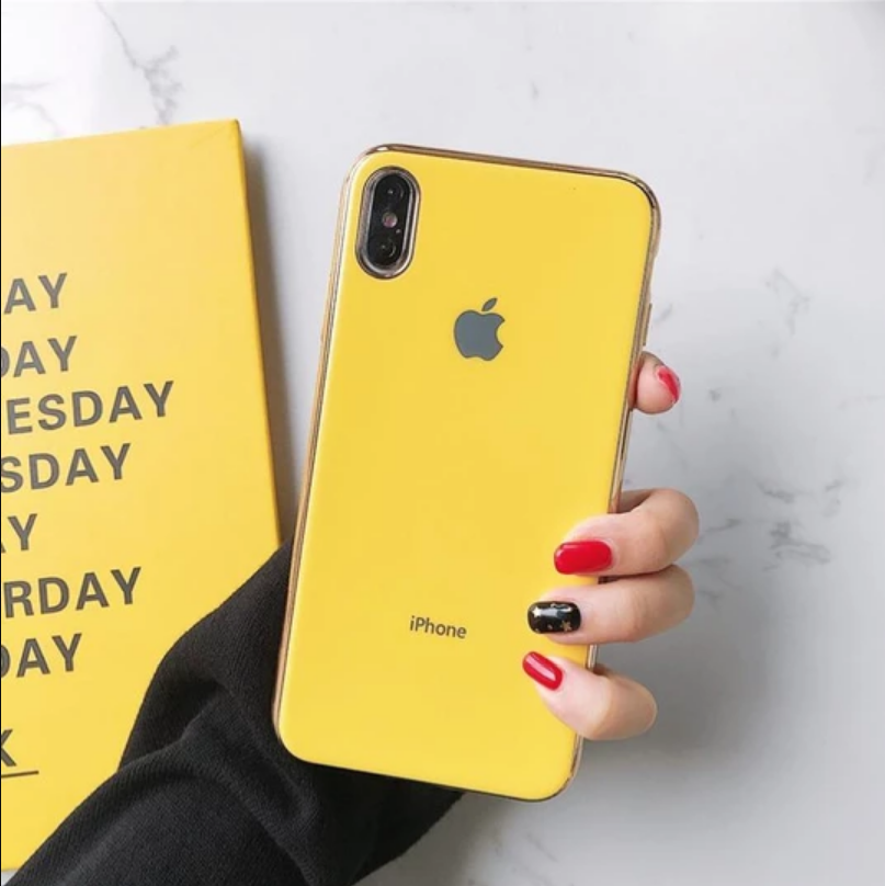 Luxury Electroplating Soft Silicone Case for iPhone XS Max