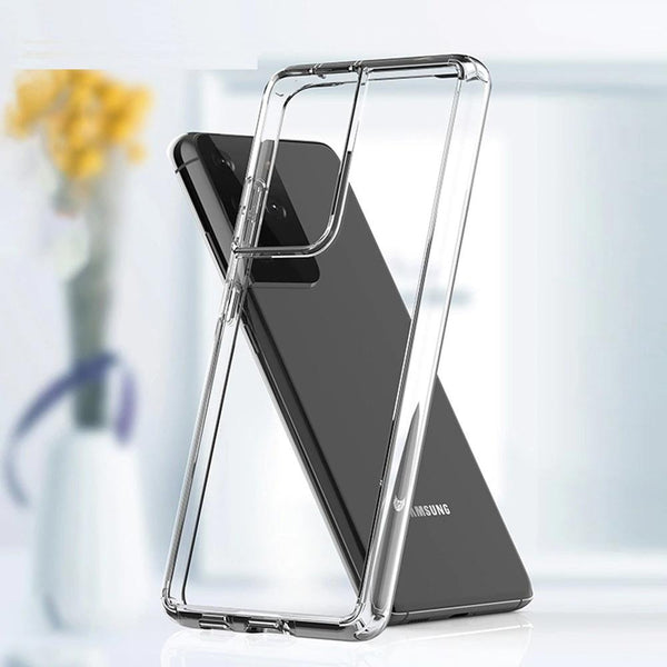 Soft TPU Transparent Case for Galaxy S21 Ultra